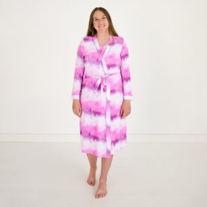 Pink Cosmic Mist Women's Robe