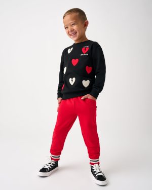 Rebel Hearts Crewneck Sweatshirt