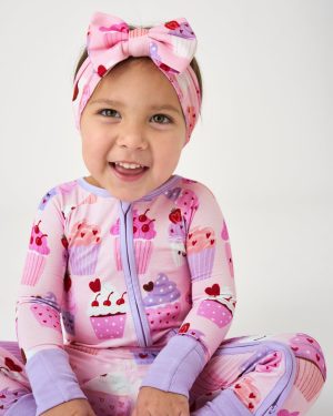 Cupcake Kisses Luxe Bow Headband