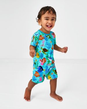 Pixar Nemo's Reef Pocket Shorty Romper