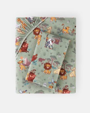 Disney Simba's Safari Twin Sheet Set