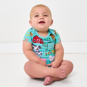Blue Farm Fam Pocket Bodysuit