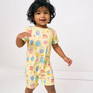Frosted Fun Pocket Shorty Romper