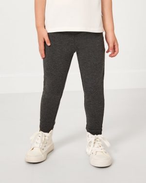 Heather Black Legging