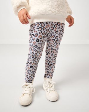 Snowy Leopard Legging