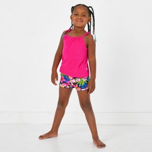 Jungle Blooms Dolphin Shorts