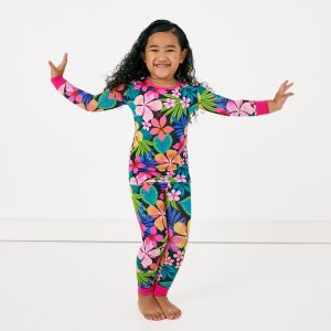 Jungle Blooms Two-Piece Pajama Set