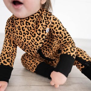 Classic Leopard Bandana Bib