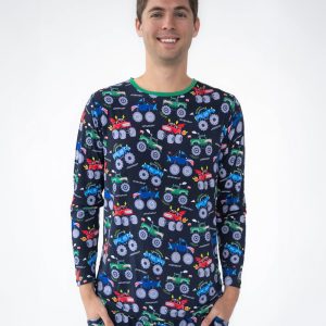 Monster Truck Madness Men's Pajama Top