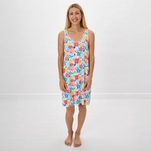 Midsummer Meadow Women's Sleeveless Nightgown