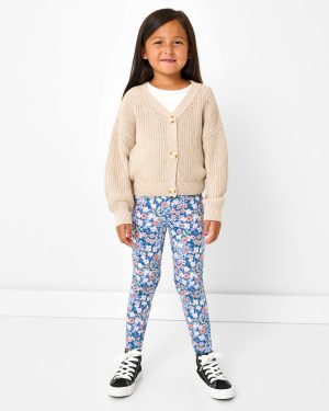 Natural Heather Cropped Sweater