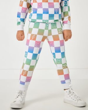 Ombre Cheery Checks Jogger