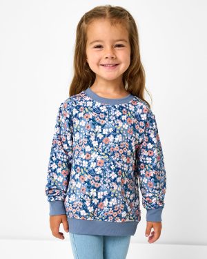 Petite Petals Crewneck Sweatshirt