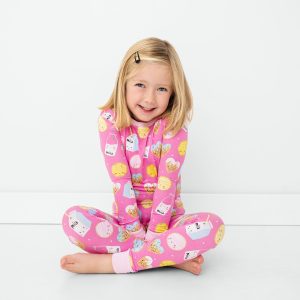 Pink Cookies & Milk Two-Piece Pajama Set