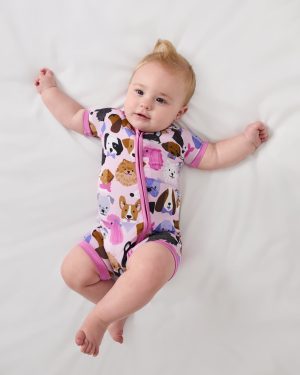 Pink Puppy Parade Shorty Zippy