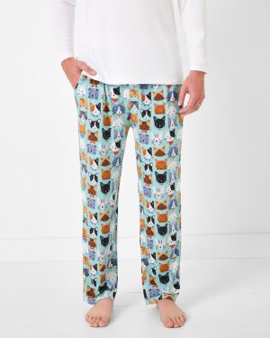 Purrfect Pals Men's Pajama Pants