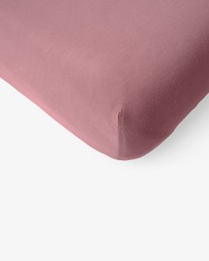 Rosewood Fitted Mini Crib Sheet