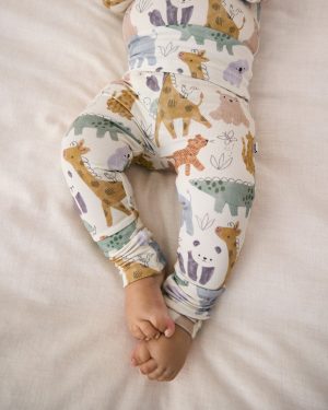 Sweet Safari Fold Over Legging