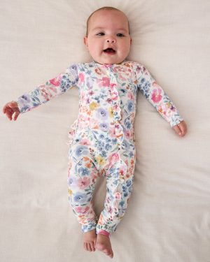 Tiny Blooms Ruffle Zippy