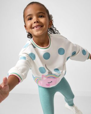 Unicorn Drop Shoulder Crewneck