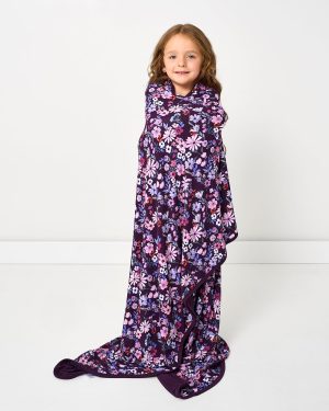 Violet Meadow Large Cloud Blanket®