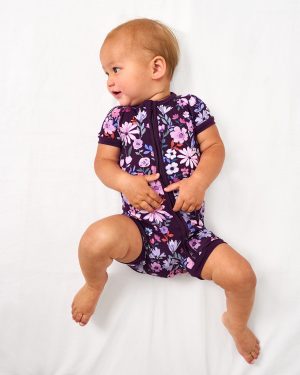 Violet Meadow Shorty Zippy