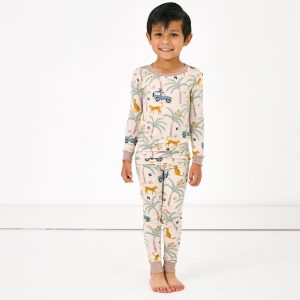 Wild Escape Two-Piece Pajama Set