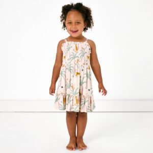 Wild Escape Smocked Dress
