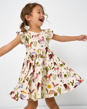 Wild Frontier Flutter Twirl Dress