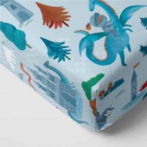 Knight's Quest Fitted Crib Sheet