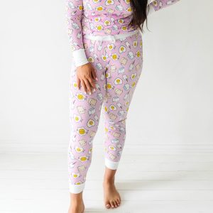 Pink Breakfast Buddies Women's Pajama Pants
